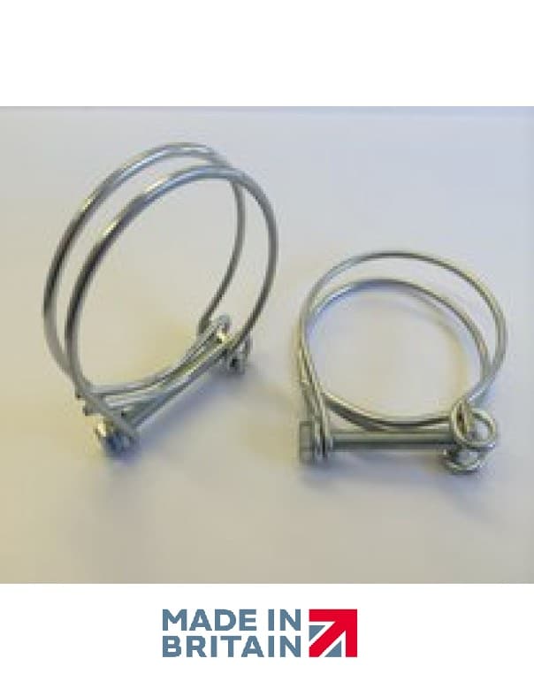 Gemelli - Double Wire Hose Clip-0