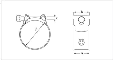 SUPRA Hose Clamp