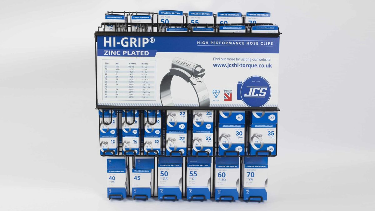 2x JCS HI-GRIP Schlauchschellen Edelstahl – Größe 90 (70-90 Mm), Typ 4, Für Auto & Industrie
