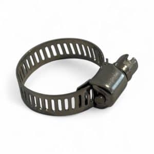Zero 350 Range Hose Clips **CLEARANCE ITEM** 8mm Band Width Full SS 11-25mm