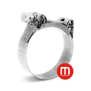 Mikalor Supra Heavy Duty Bolt Clamp 112-121mm, W5 316 grade SS
